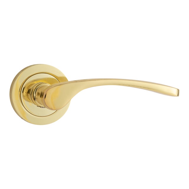 JUEGO DE MANILLA ROSETAS HIERRO LATON PULIDO MOD 6624