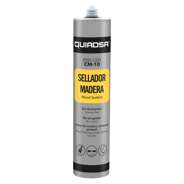 MASILLA ACRILICA PARA MADERA 300ML GRIS CLARO