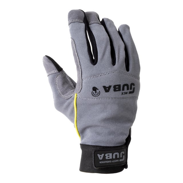 GUANTE CUERO SINTETICO GRIS TALLA 9 JUBA 270GY