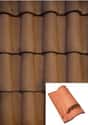 TEJA CERÁMICA DE VENTILACIÓN S10 MARRÓN - 1