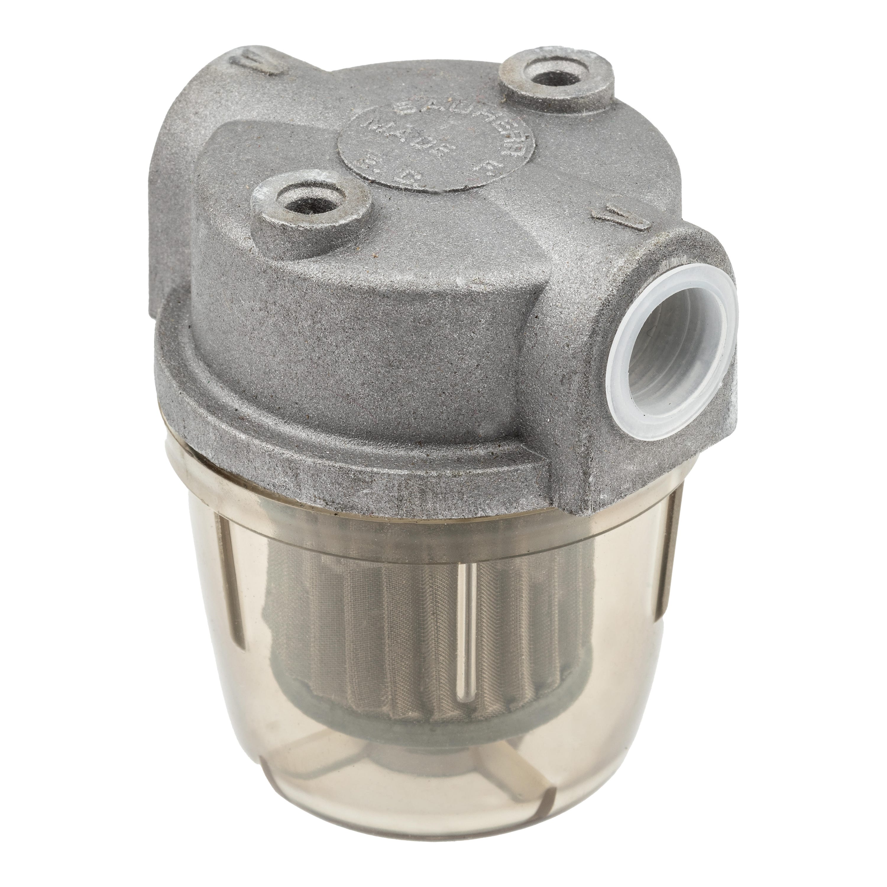 Filtro Carburante Per Bruciatore Diesel - Filtro Inline Con Nocciolo Trasparente, Filettatura 3/8" - Foto 3