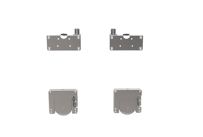 RUEDAS PUERTA DE ARMARO CORREDERA 2 UNIDADES - 1