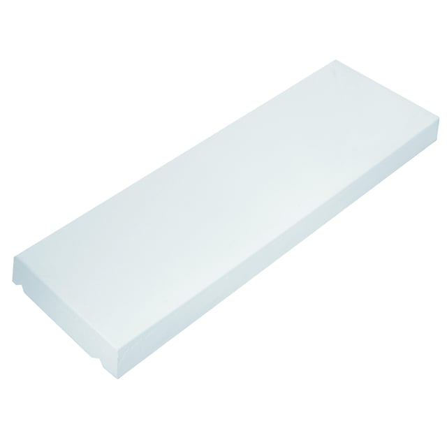 CUBREMUROS PLANO BLANCO 50X16X2,5 CM