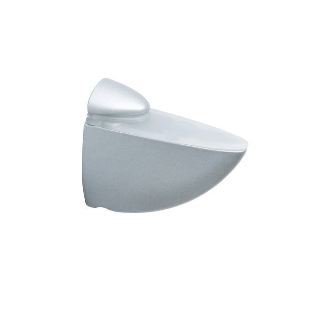 SOPORTE REGULABLE PARA BALDA MAX 24 MM. L 70 MM CROMO MATE