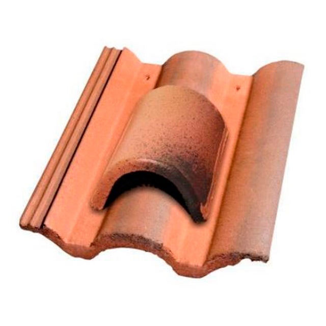 TEJA HORMIGÓN DE VENTILACIÓN VIMONT ROJO ENVEJECIDO