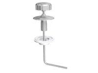 TIRADOR VERTICAL CROMADO CON ANGULO - 1