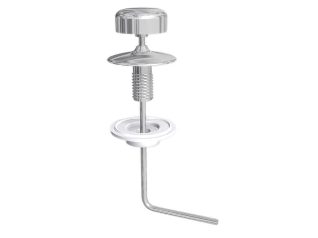 TIRADOR VERTICAL CROMADO CON ANGULO