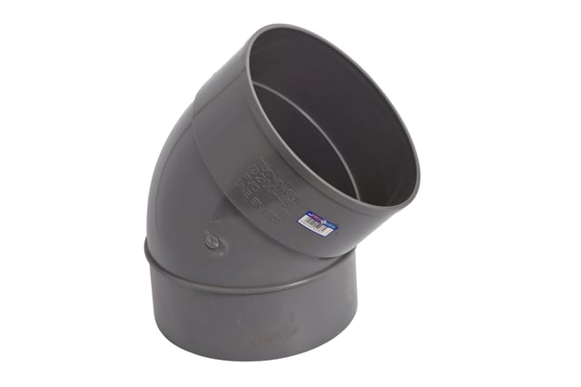 CODO PVC 45º Ø90MM MACHO-HEMBRA