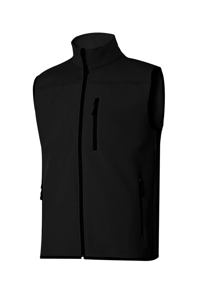 CHALECO SOFT SHELL NEGRO TALLA L VELILLA SERIE 205905
