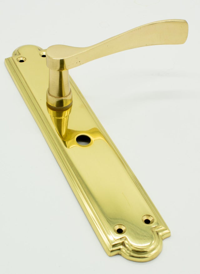 JUEGO DE MANILLA PLACA CON MULETILLA 47MM LATON 1000