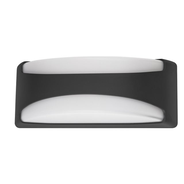 APLIQUE DE PARED LED EXTERIOR 15W NEGRO IP65 OLAR