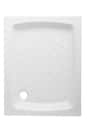 PLATO DE DUCHA CERAMICO RECTANGULAR BLANCO 70X100CM - 1