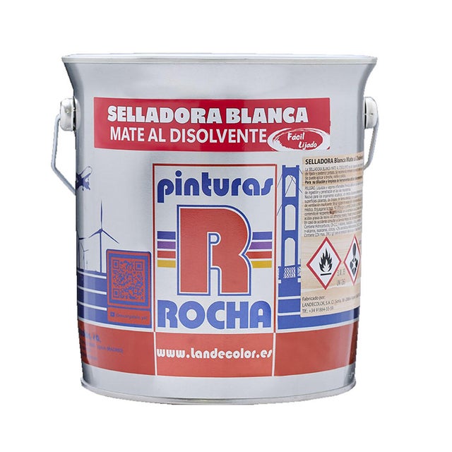 IMPRIMACIÓN SELLADORA SINTÉTICA ROCHA 4L BLANCO