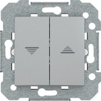 INTERRUPTOR PERSIANA SERIE VIVA PLATA - 1