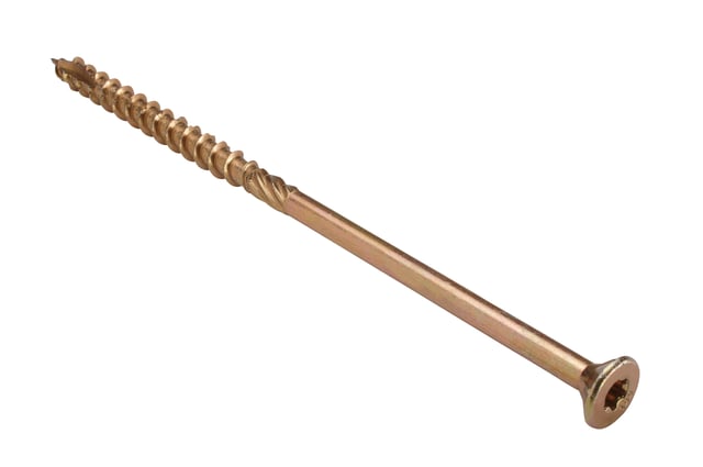 TORNILLOS TIRAFONDO PARA MADERA BICROMATADOS 8X180MM. 50UDS
