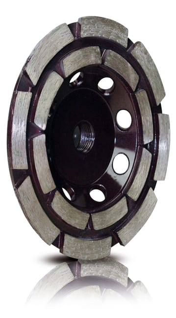 PLATO DIAMANTADO DOBLE SEGMENTO SINTERIZADO Ø100MM - 1