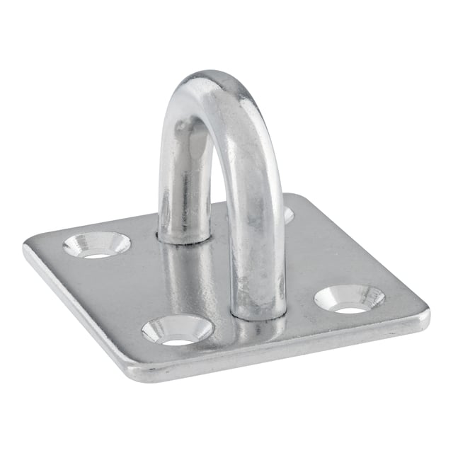 PLACA PASACABO ACERO INOXIDABLE 35 X 40 MM