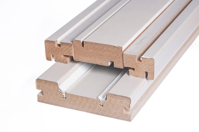 KIT EXTENSIBLE PUERTA CORREDERA VT5 ACABADO LACADA GRIS - 1