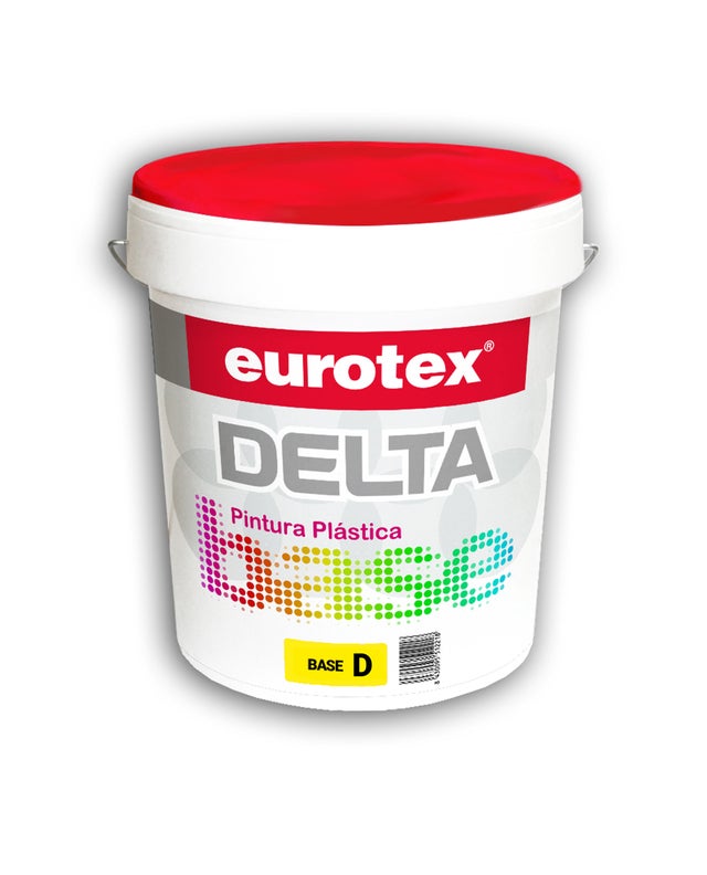 BASE PINTURA PLÁSTICA INTERIOR/EXTERIOR MATE DELTA 4L TONOS MEDIOS