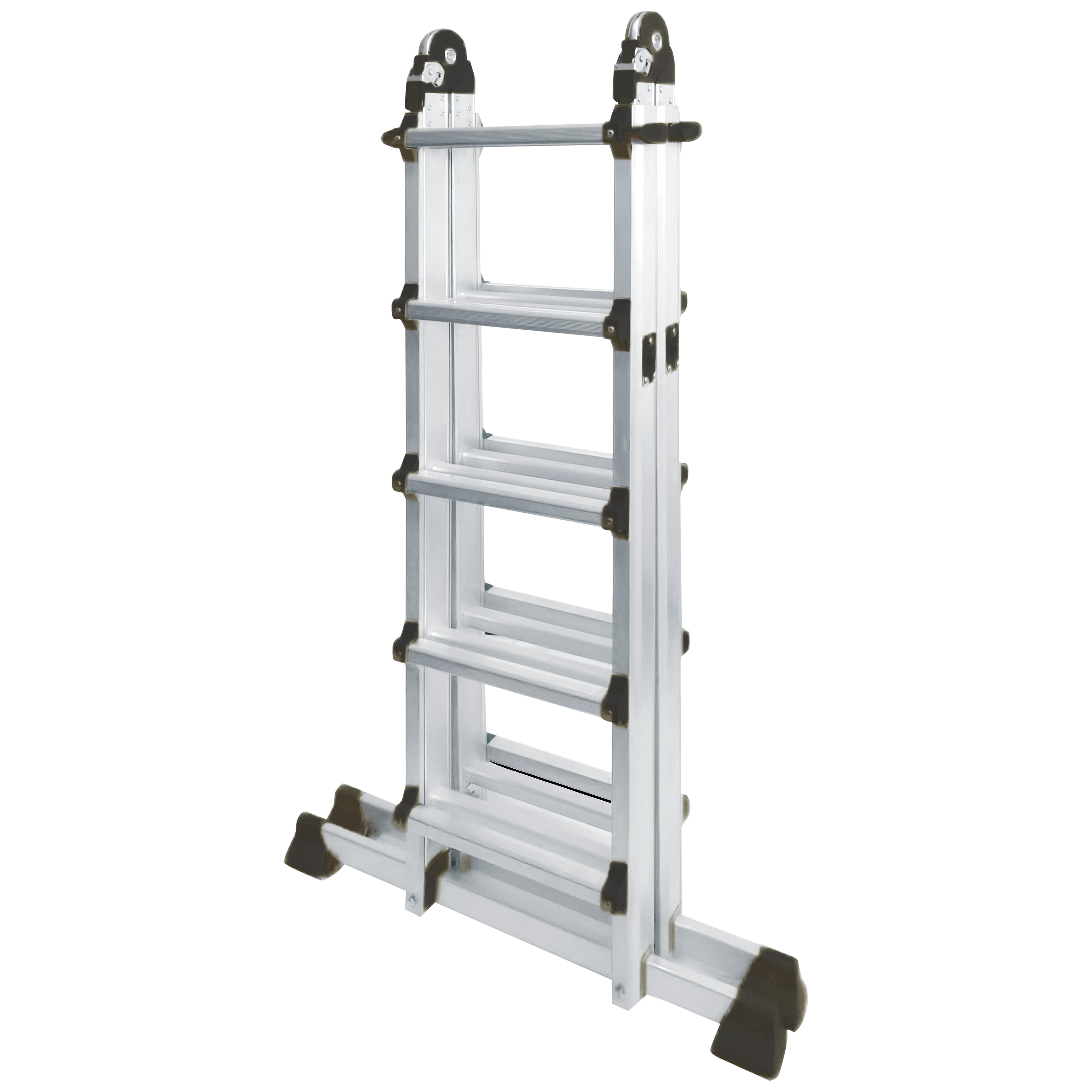 ESCALERA MULTIPOSICIÓN TELESCOPICA 5 PELDAÑOS - 2