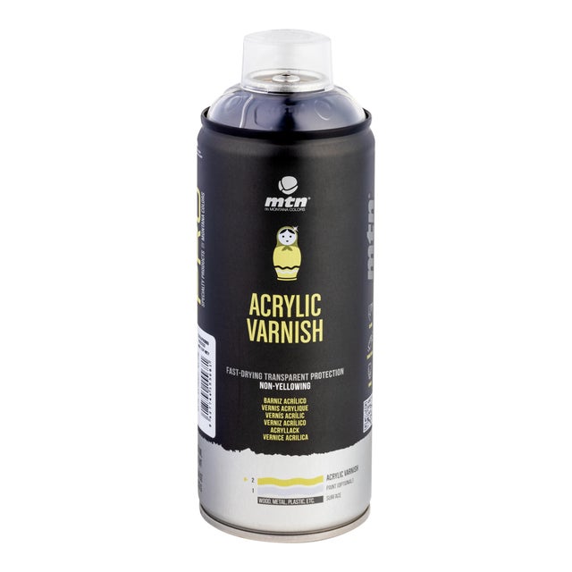 ESPRAY BARNIZ ACRÍLICO SATINADO 400ML