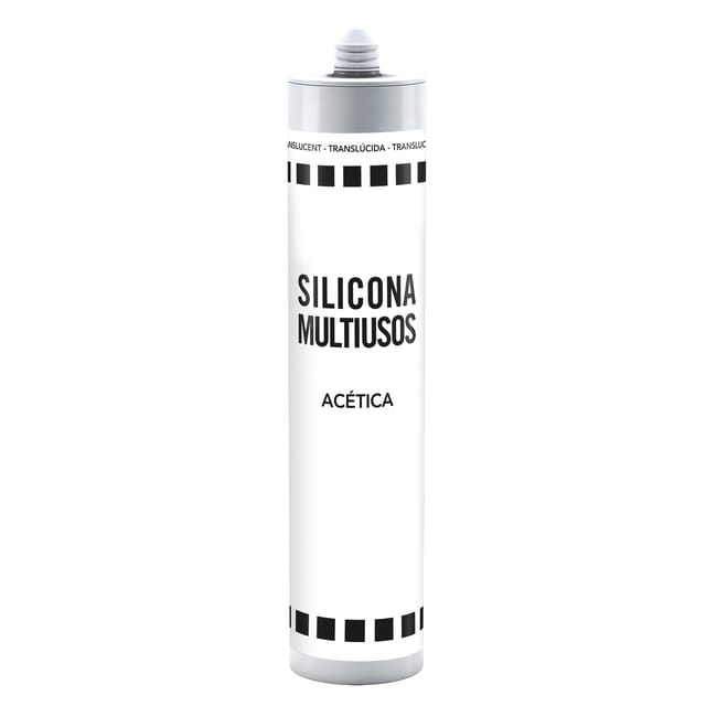 SILICONA ACIDA MULTIUSOS 280ML TRASLUCIDA - 1