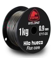 BOBINA HILO TUBULAR SIN GAS 0.9MM 1KG STAYER - 1