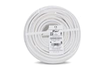 CABLE ELÉCTRICO H05VV-F 2X1.5MM2 BLANCO 50M - 1