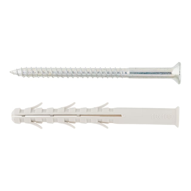 TACO UNIVERSAL DE NYLON DIÁMETRO 10MM LONGITUD 105MM NOUTAC 4UDS