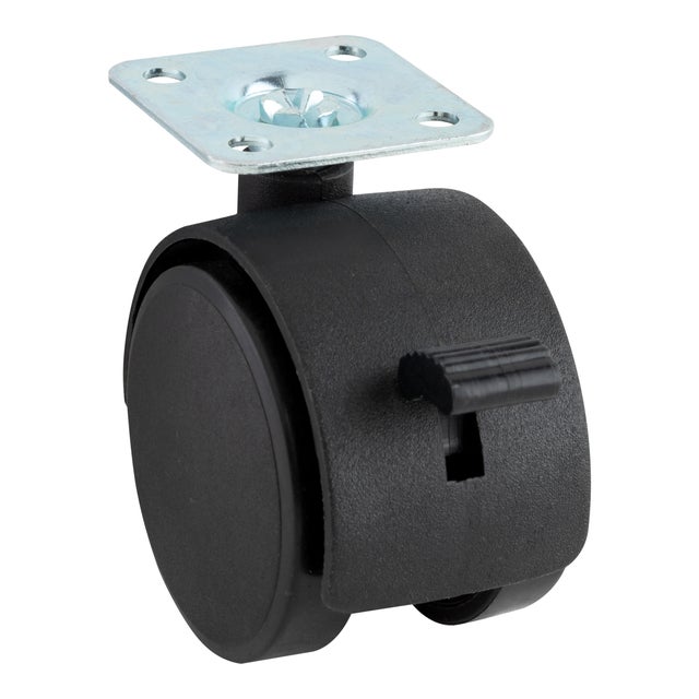 RUEDA HERRAJES 50MM POLIPROPILENO. HASTA 50KG. LLANTA PLÁSTICO