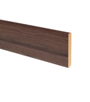 RODAPIE MDF REVESTIDO ACABADO NOGAL 2200 X 80 X 11 MM - 1