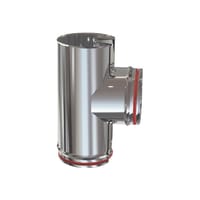 TE INOXIDABLE PARED SIMPLE 80MM - 1