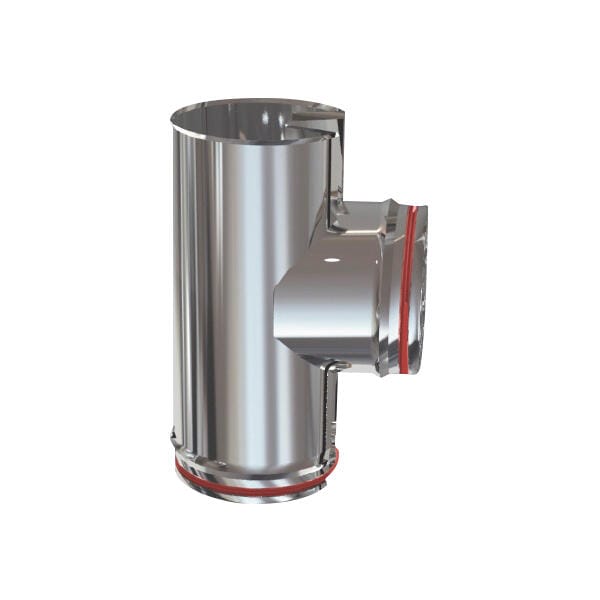 TE INOXIDABLE PARED SIMPLE 80MM - 1