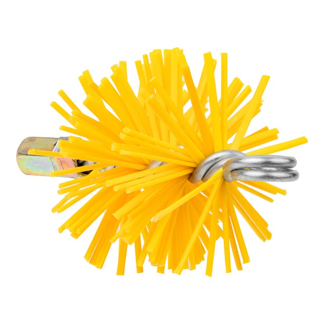 ERIZO DESHOLLINADOR NYLON Ø80MM