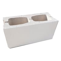 BLOQUE DE HORMIGÓN BLANCO 39X19X15 CM - 1