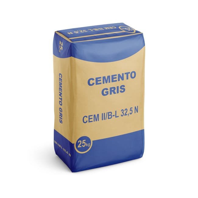 CEMENTO GRIS 32.5N 25KG - 1
