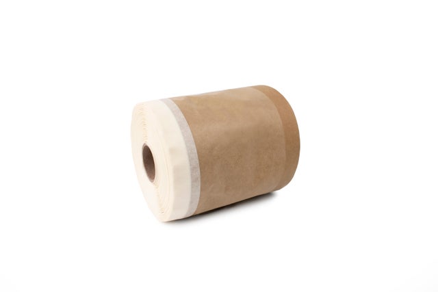 ROLLO PAPEL CON CINTA RECICLADO 10CM X 45M