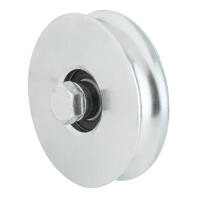 RUEDA PARA PUERTA CORREDERA  100  MM. PARA PERFIL U 20 MM - 1