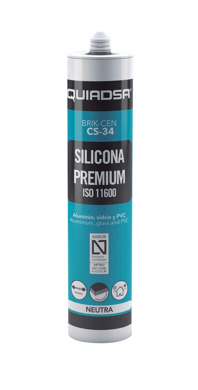 SILICONA NEUTRA PARA JUNTAS 300ML ANTRACITA