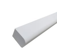 MOLDURA CUADRADILLO PVC BLANCA 2240 X 25 X 14 MM - 1