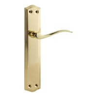 JUEGO DE MANILLA PLACA CON BOCALLAVE 85  MM LATONADA CLASSIC - 1