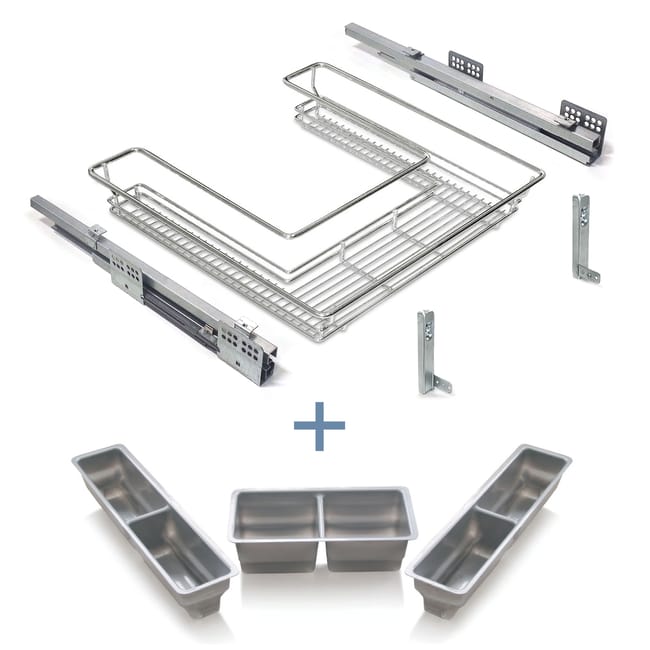 KIT INTERIOR CAJÓN BAJO FREGADERO 60 CM - 1