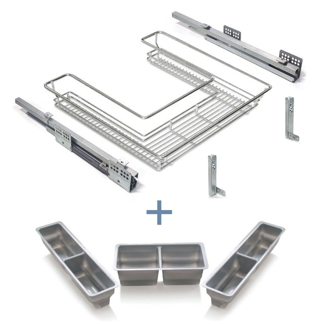KIT INTERIOR CAJÓN BAJO FREGADERO 60 CM