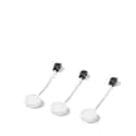 REGLETA LED CIRCULAR EMPOTRAR Y SUPERFICIE 3X3W BLANCA - 1