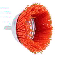 CEPILLO TAZA NYLON PARA TALADRO 75MM BELLOTA - 1