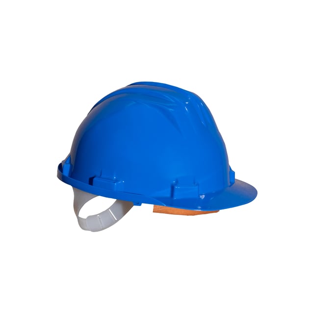 CASCO DE OBRA AZUL REGULABLE CLIMAX HELMET 5-RG