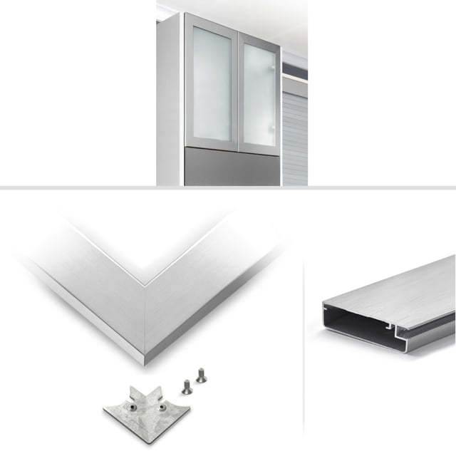 PUERTA DE COCINA VITRINA 45 X 90 CM