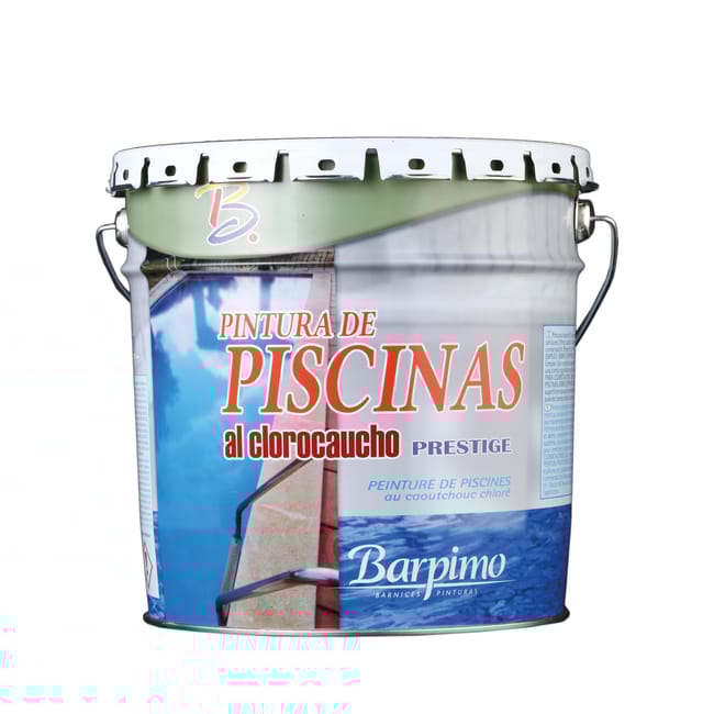 PINTURA PISCINAS AL CLOROCAUCHO 15L BLANCO - 1