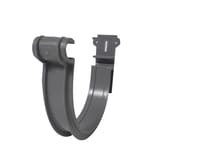 GANCHO DOBLE VOLUTA GRIS - 1