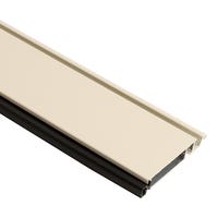 LAMA FINAL PARA PERSIANA ALUMINIO MARFIL. 2M - 1